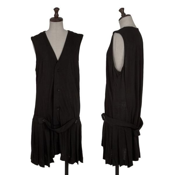 ヨウジヤマモト ノアールYohji Yamamoto NOIR ヘムプリーツ