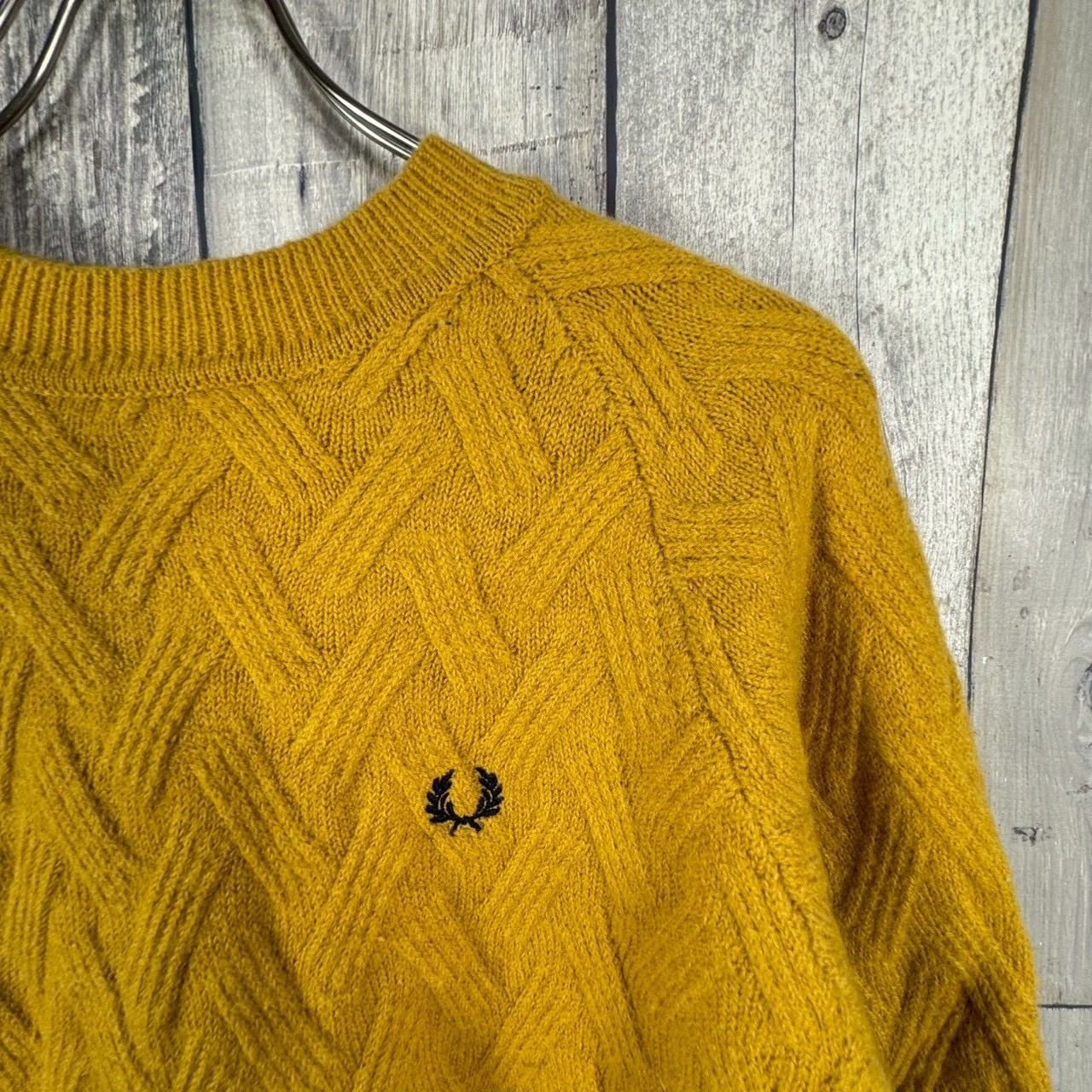 FRED PERRY フレッドペリー ヒットユニオン製 ミドルゲージ 背中開き 