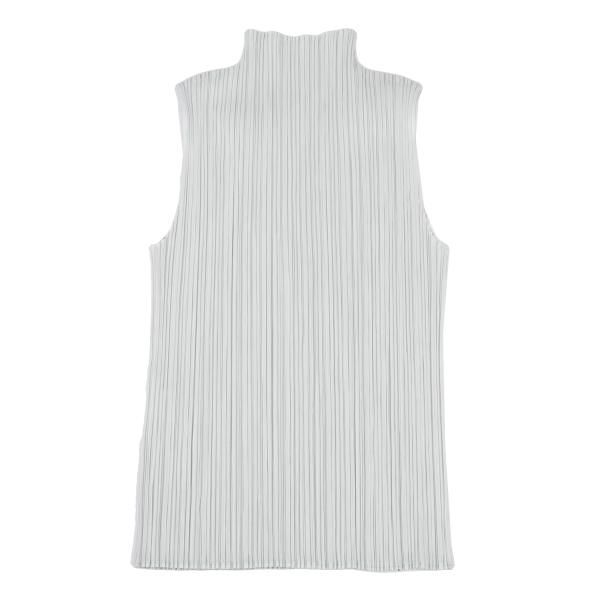プリーツプリーズPLEATS PLEASE プリーツハイネックノースリーブ