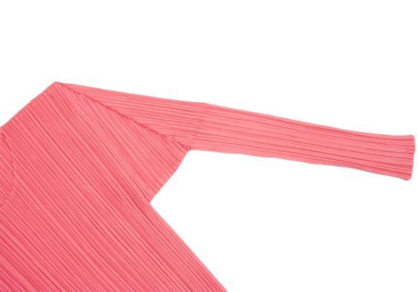 プリーツプリーズPLEATS PLEASE プリーツ長袖カットソー ピンク3