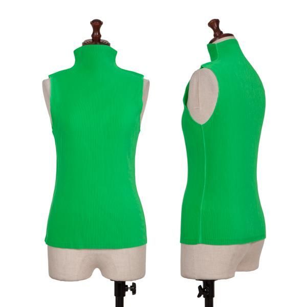 プリーツプリーズPLEATS PLEASE ミストプリーツハイネックノースリーブ