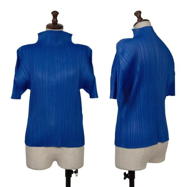 プリーツプリーズPLEATS PLEASE ストア プリーツハイネック半袖