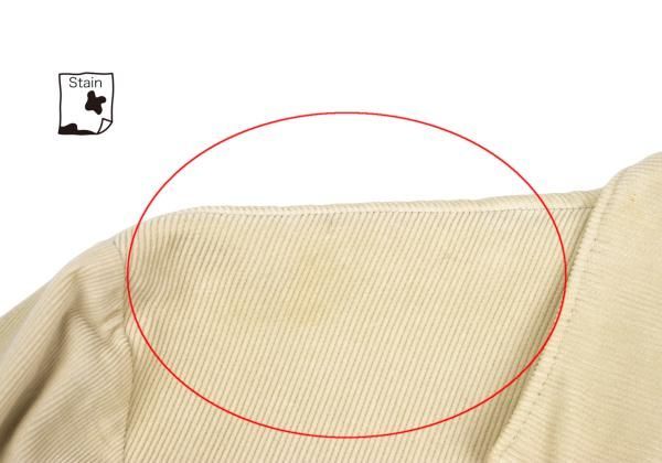 ワイズフォーメンY's for men 製品染めフラップポケットコーデュロイ