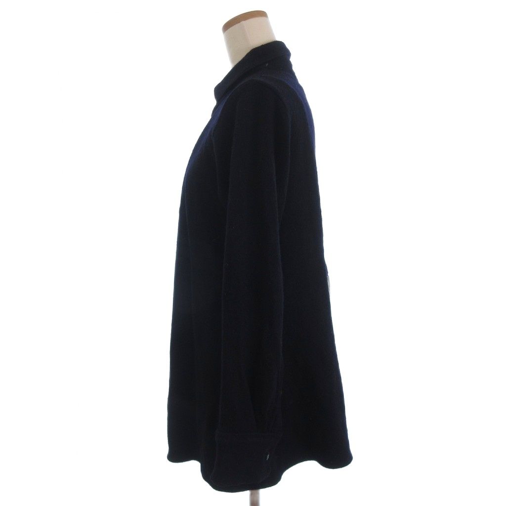 キャピタル kapital ジャケット ステンカラー 長袖 起毛 XS 紺