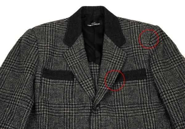 トリコ コムデギャルソンtricot COMME des GARCONS ウールチェック