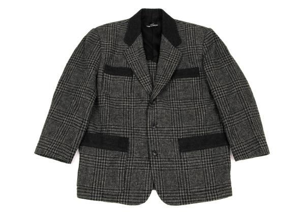 トリコ コムデギャルソンtricot COMME des GARCONS ウールチェック