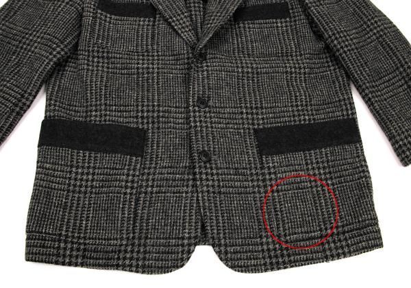 トリコ コムデギャルソンtricot COMME des GARCONS ウールチェック