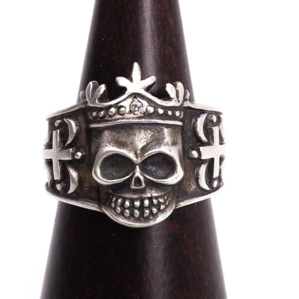 ジャンポールゴルチエJean Paul GAULTIER シルバー925 スカルキング