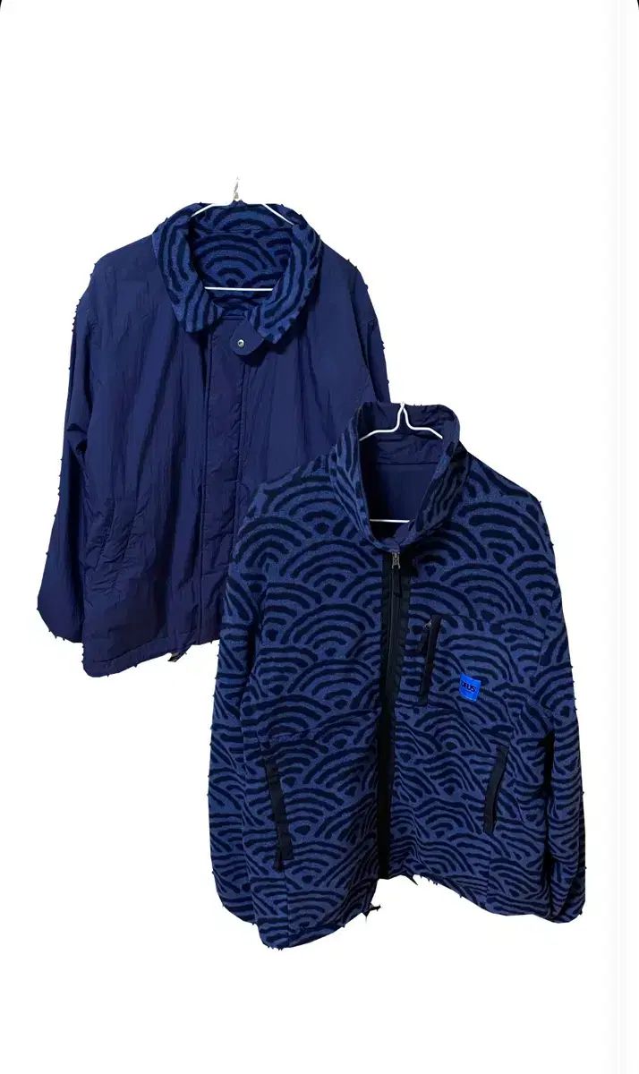 DEUS EX MACHINA デウスエクスマキナ リバーシブル フリース デッキジャケット L