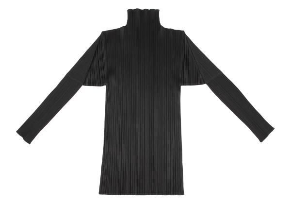 プリーツプリーズPLEATS PLEASE ハイネックカットソー 黒 黒4 - メルカリ プリーツプリーズPLEATS PLEASE ハイネックカットソー 黒 黒4 - メルカリ