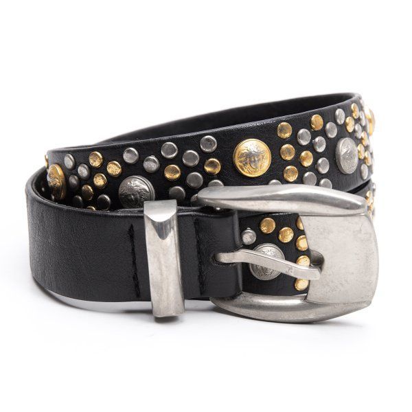 ジャンニヴェルサーチGIANNI VERSACE メデューサリベットバックル