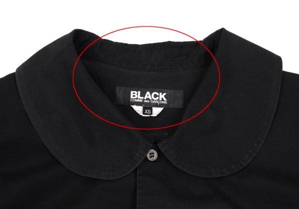 ブラックコムデギャルソンBLACK COMME des GARCONS コットンラウンド
