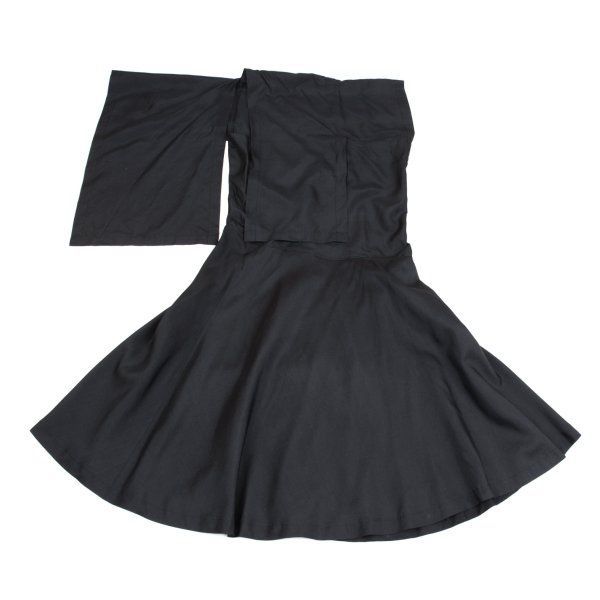 トリココムデギャルソンtricot COMME des GARCONS シルクドレープ