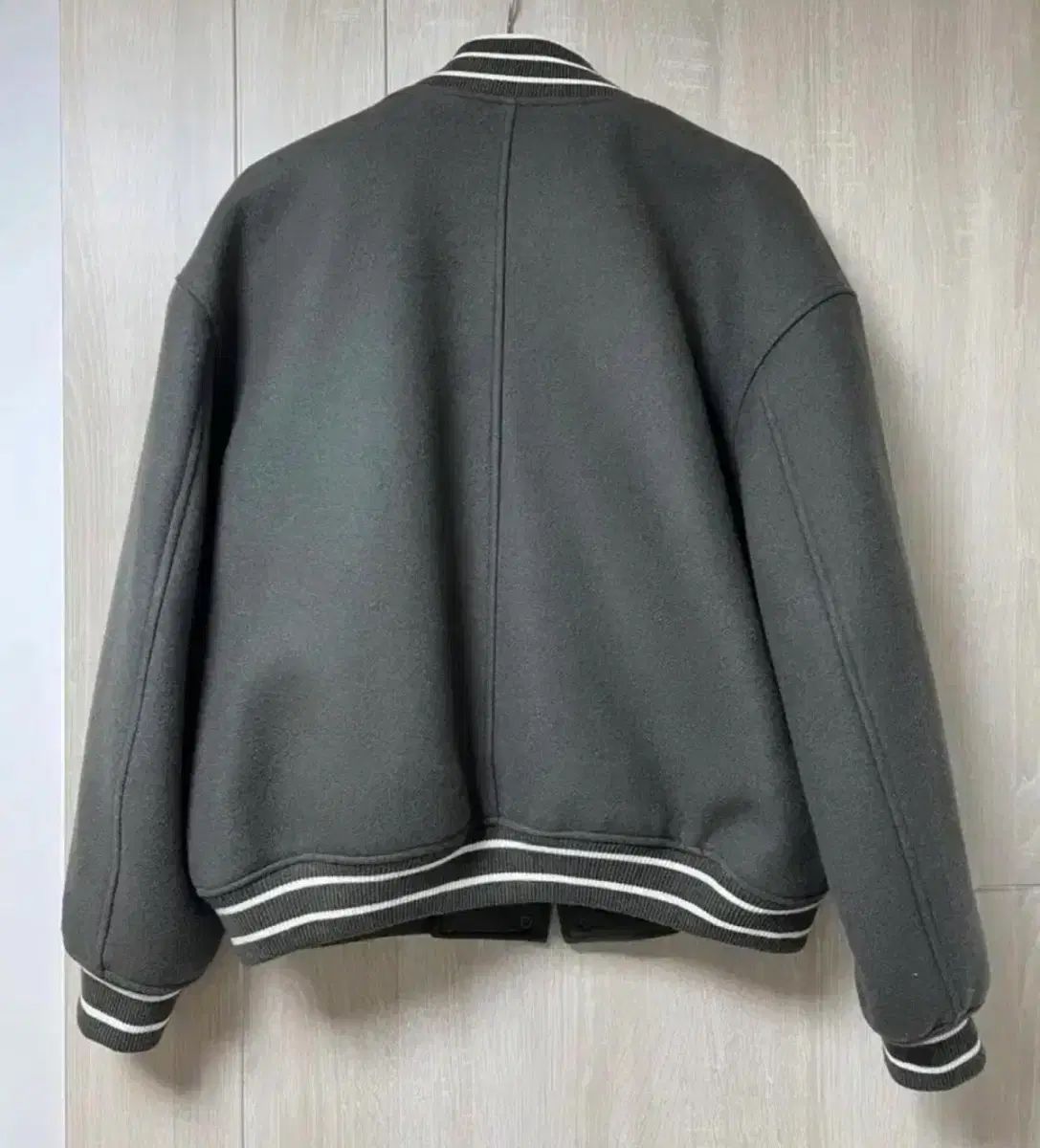 スタジャン ジャケット オリーブ 3