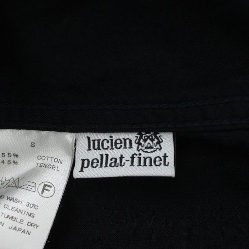 ルシアンペラフィネ LUCIEN PELLAT-FINET ウエスタンシャツ S ネイビー