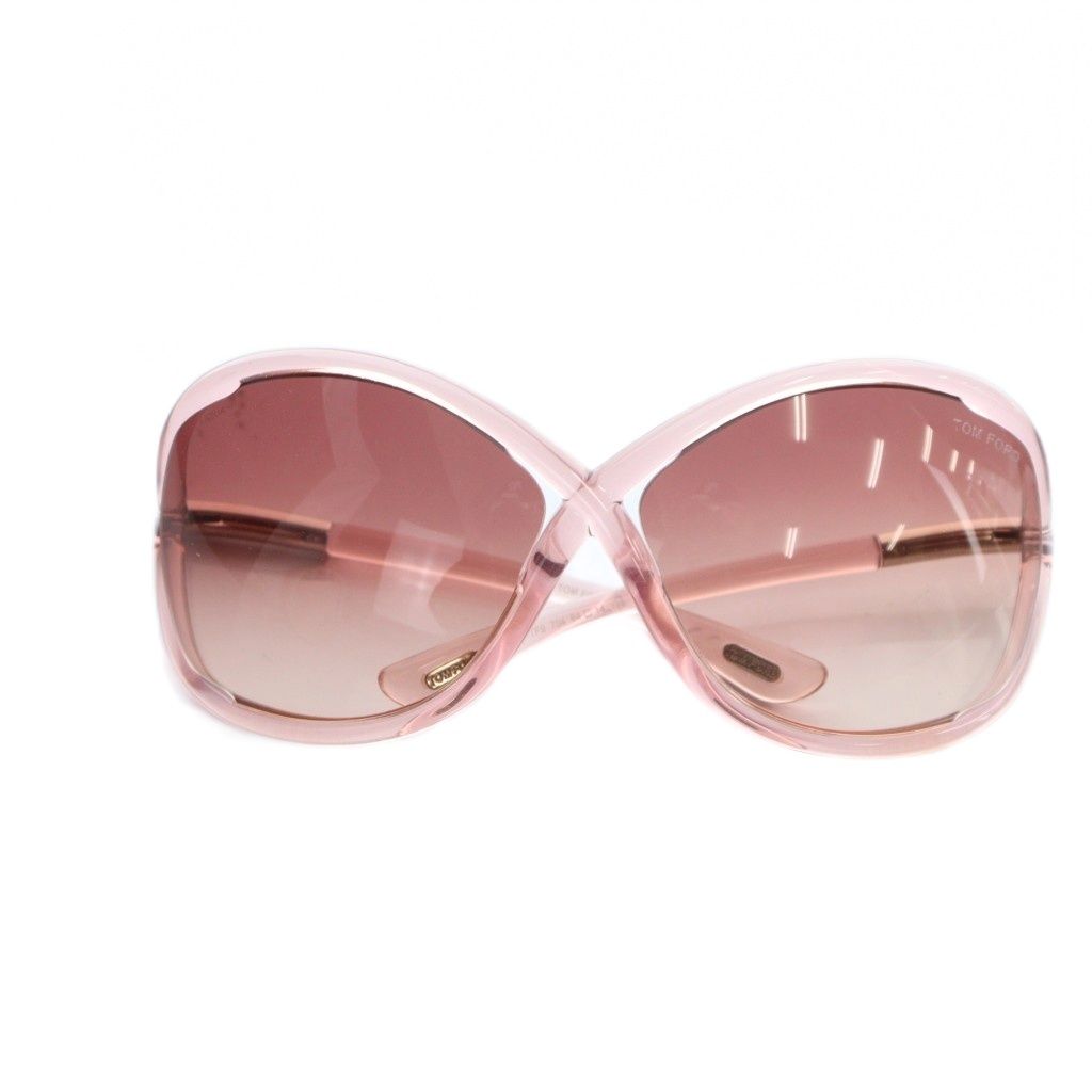 美品　TOM FORD サングラス　ピンク トムフォード TOM FORD TF9 704 サングラス 眼鏡 めがね ロゴ