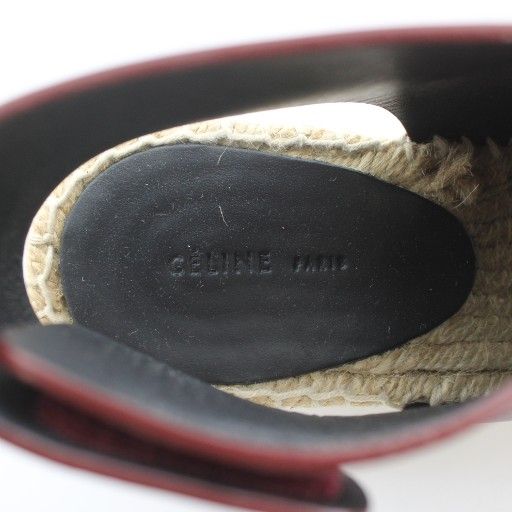 セリーヌ CELINE フィービー期 サンダル エスパドリーユ レザー