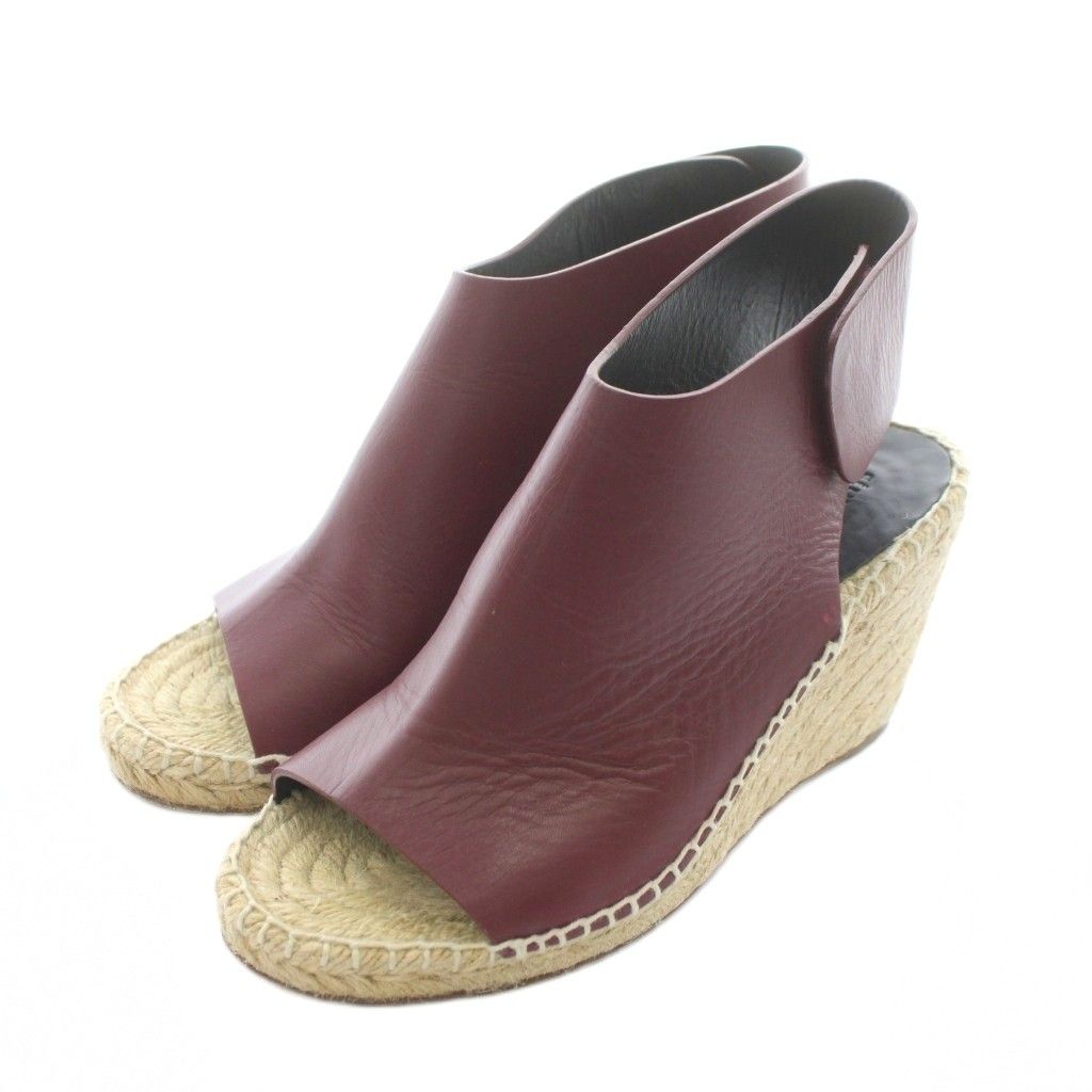 セリーヌ CELINE フィービー期 サンダル エスパドリーユ レザー