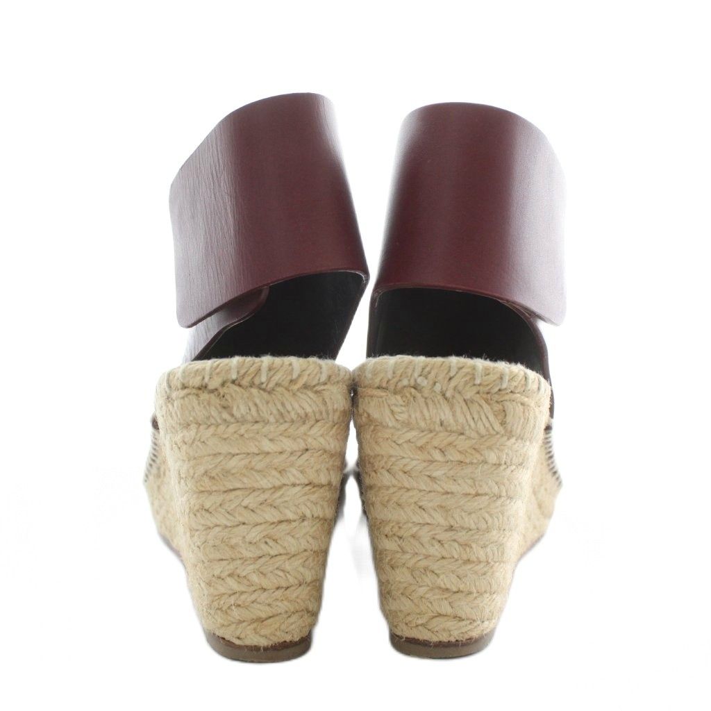 セリーヌ CELINE フィービー期 サンダル エスパドリーユ レザー