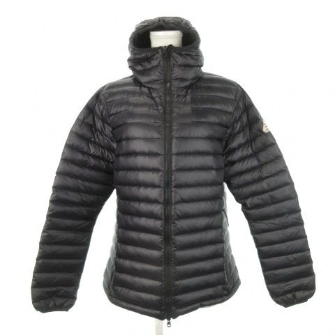 ピレネックス Pyrenex MASHA ダウンジャケット フーディー ロゴ ワンポイント 軽量 40 L 黒 ブラック |AH 7 GY 11