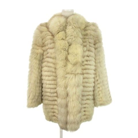 サガフォックス SAGA FOX 銀サガ ファーコート フォックス 毛皮 ミドル