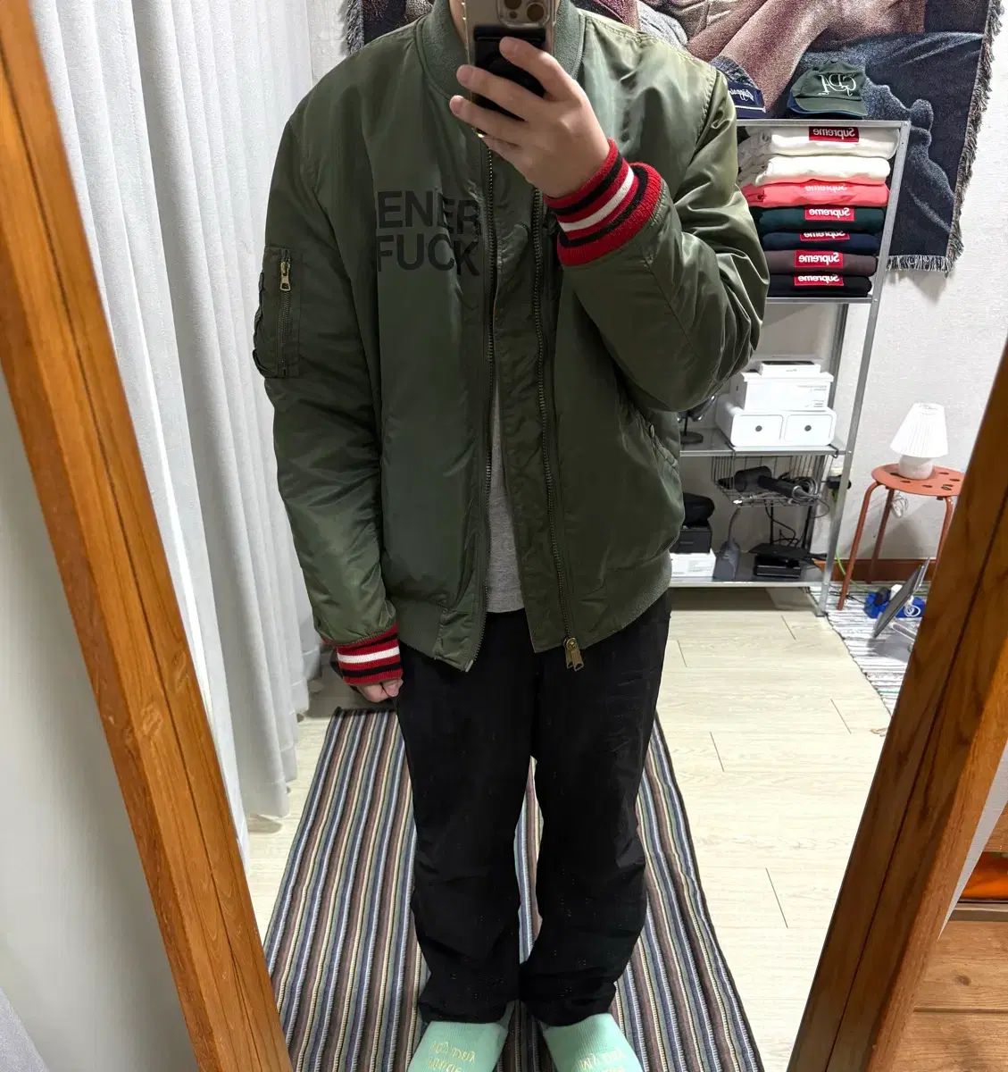 Supreme UNDERCOVER ma-1 ジャケット - メルカリ