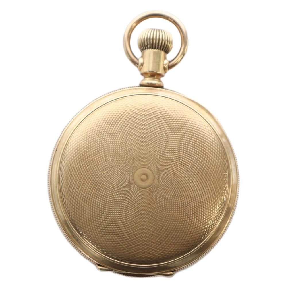 ウォルサム WALTHAM 820487 懐中時計 ウォッチ 手巻き ロゴ 白文字盤 ゴールド色 GY 18 MQ