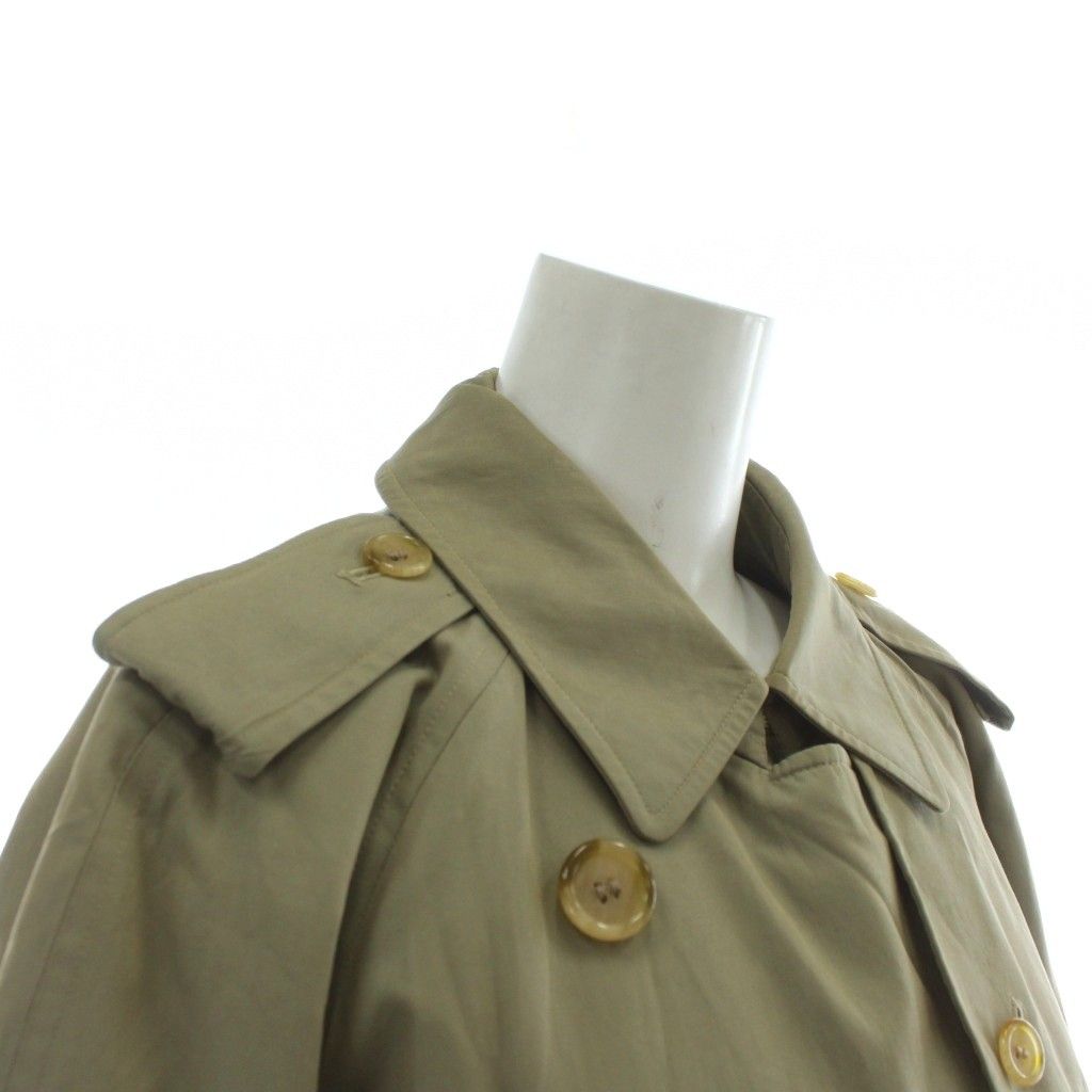 美品　バーバリー　ライナーとベルトと襟付き　バーバリー　トレンチコート　カーキ バーバリーズ Burberrys GLENDALE トレンチコート アウター ロング