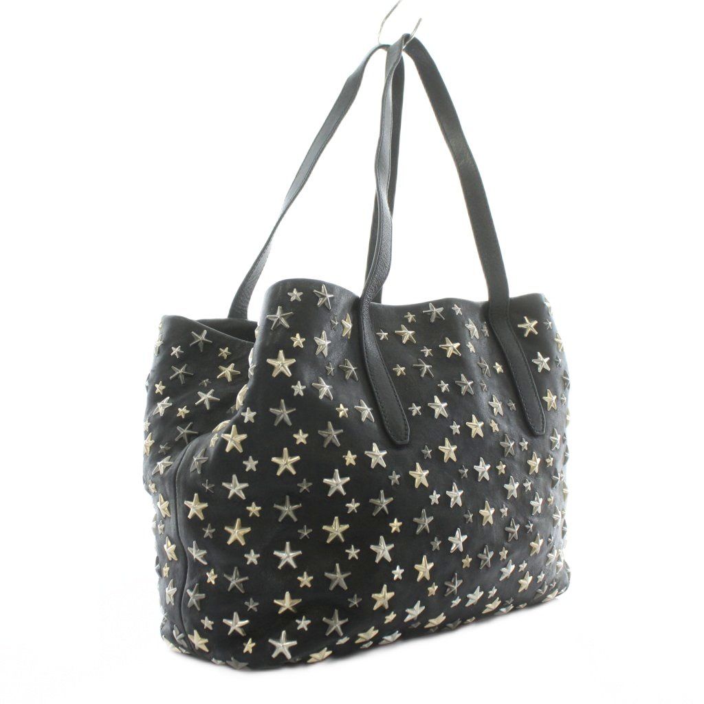 ジミーチュウ JIMMY CHOO ハンドバッグ トート レザー 星 スター