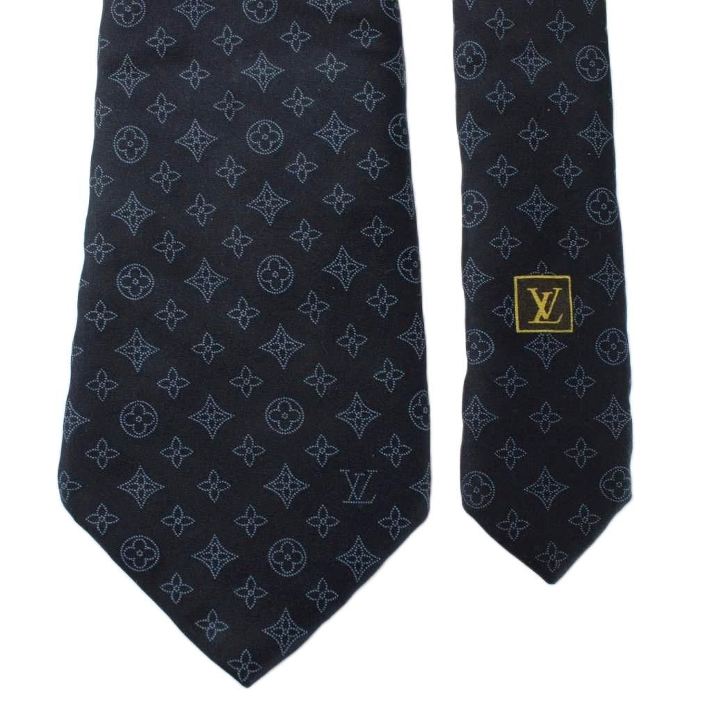 ルイヴィトン LOUIS VUITTON ネクタイ 絹 シルク レギュラータイ