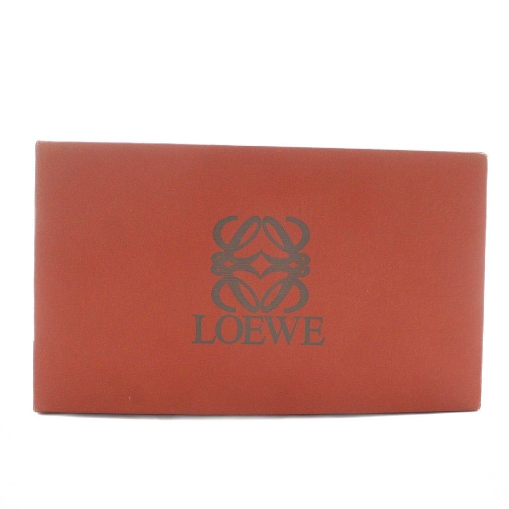 ロエベ LOEWE ベラスケス 長財布 二つ折り レザー Wホック ロゴ