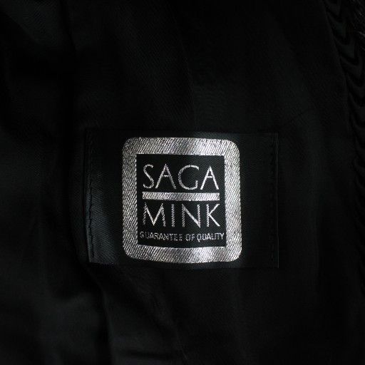サガミンク SAGA MINK 銀サガ JINDO ファーコート アウター 毛皮