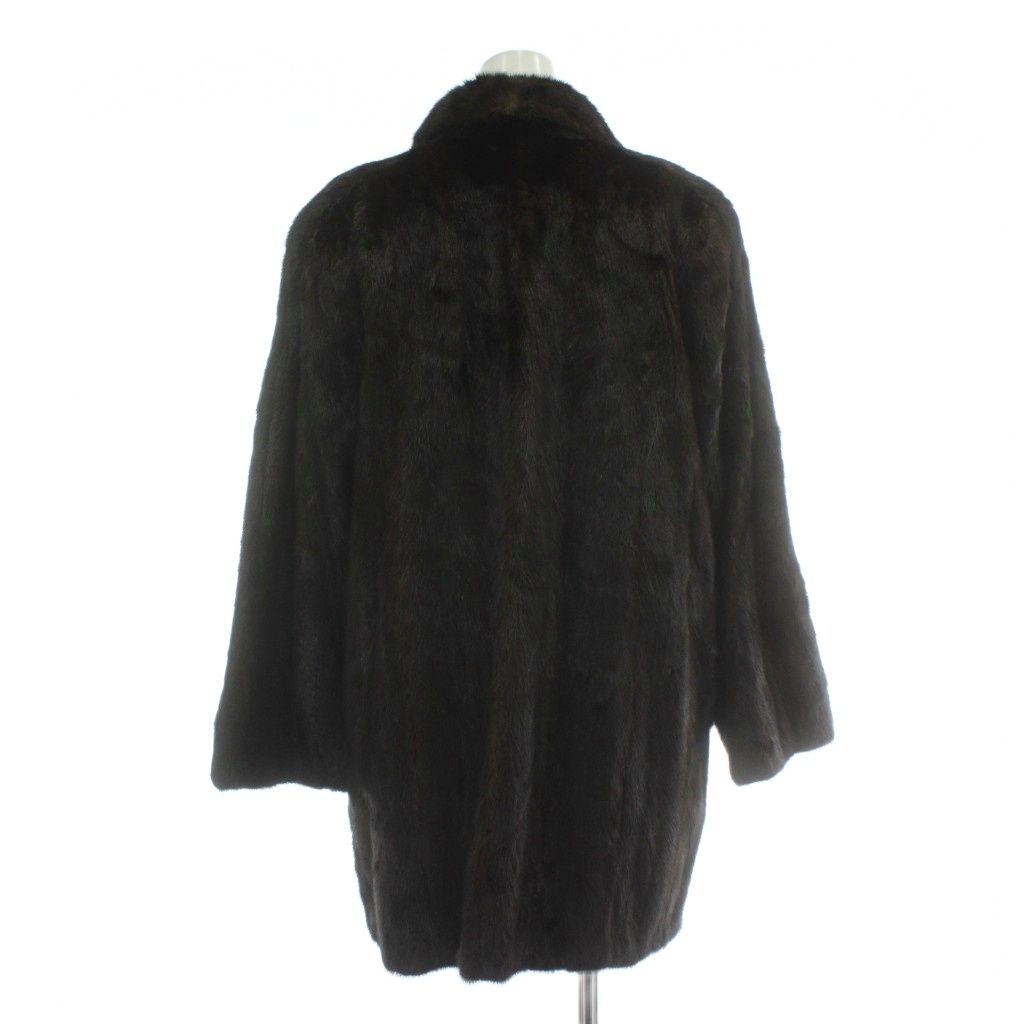 サガミンク SAGA MINK 銀サガ JINDO ファーコート アウター 毛皮