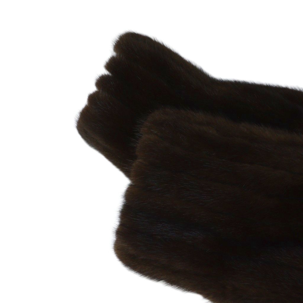 ムーンバット ファー Moonbat fur 毛皮コート ミンクファー ミドル