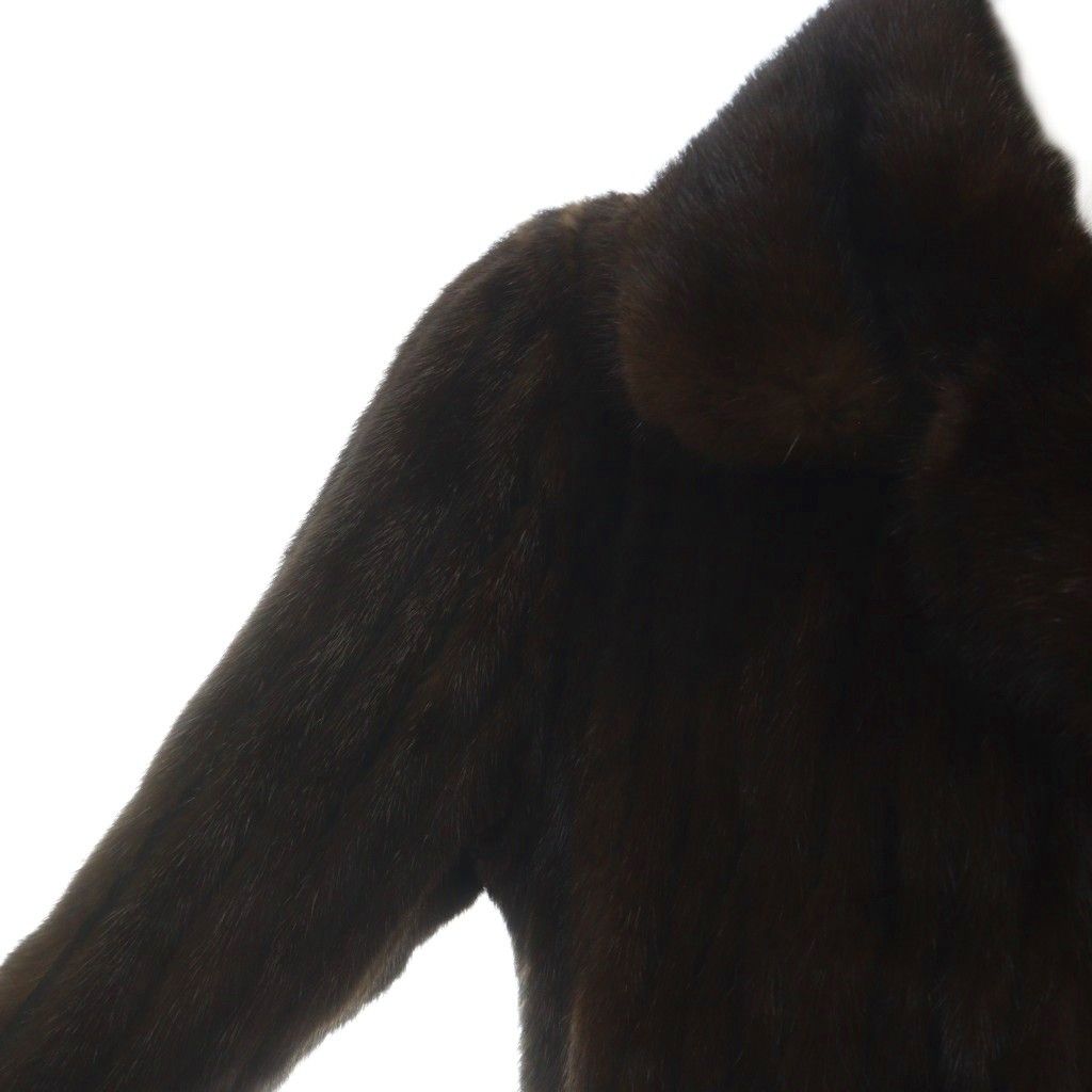 ムーンバット ファー Moonbat fur 毛皮コート ミンクファー ミドル