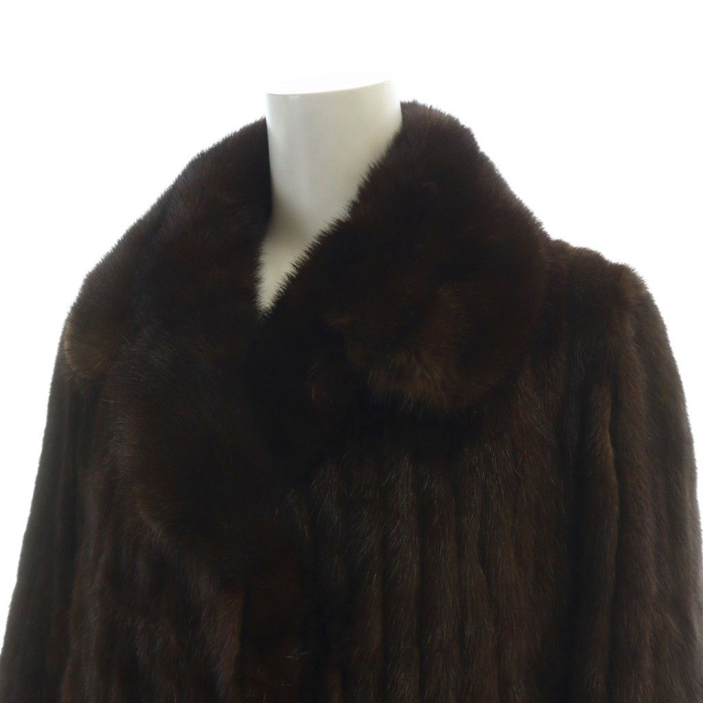 ムーンバット ファー Moonbat fur 毛皮コート ミンクファー ミドル