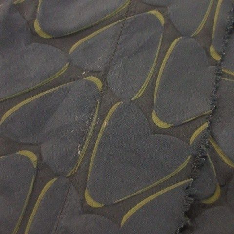  チヴィディーニ ワンピース ひざ丈 ミモレ 半袖 総柄 42 ネイビー 紺 カーキ AH 10 GY 99 その他 トップス