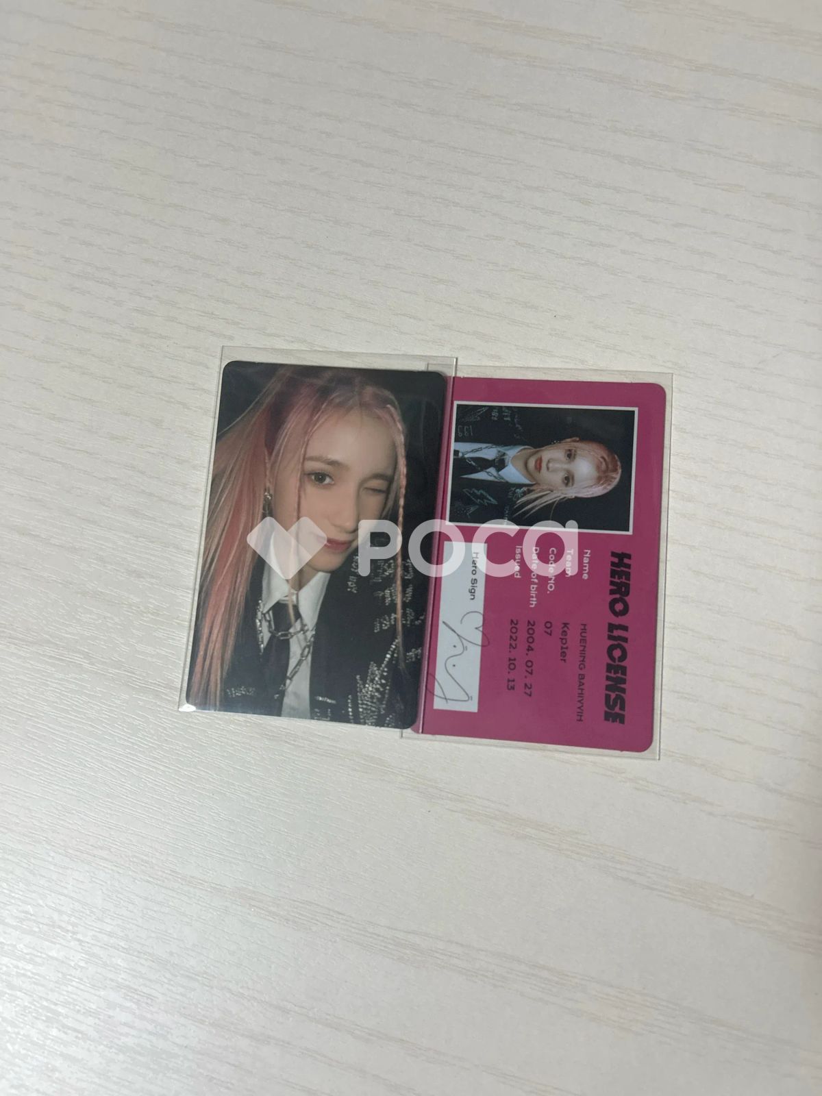 Kep1er ヒュニン・バヒエ TROUBLESHOOTER midnight ver. - メルカリ