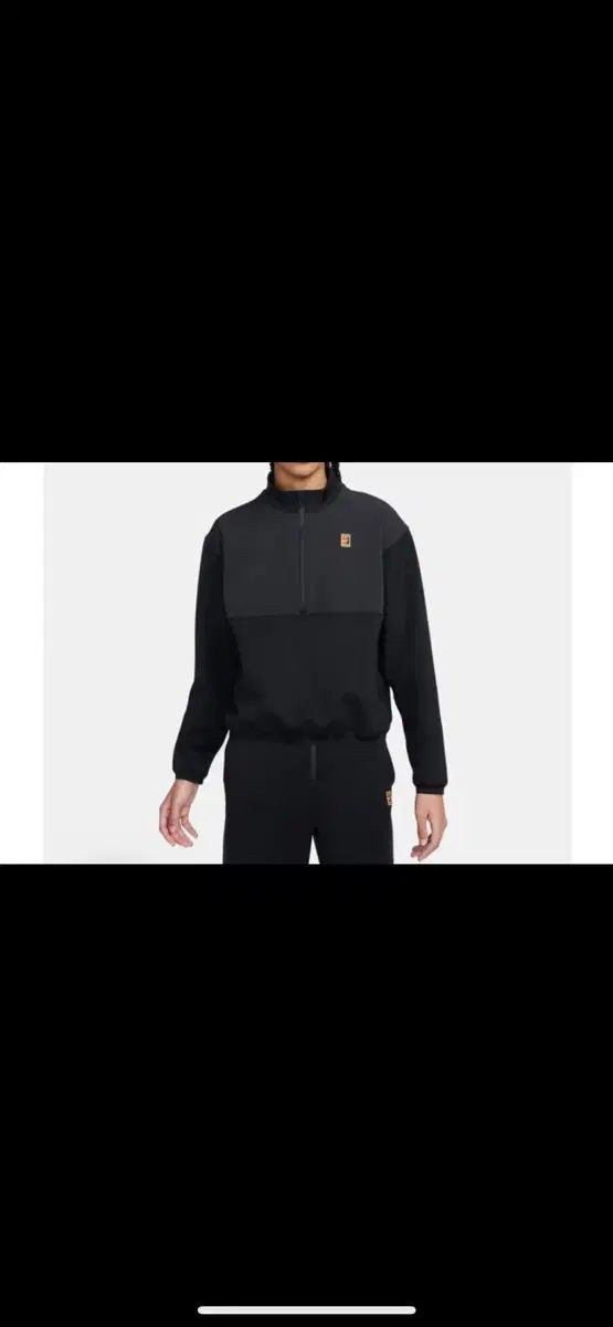 ナイキ コート ハーフジップアップ ブラック 上下セット