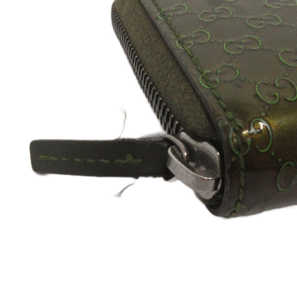 グッチ GUCCI マイクロシマ 長財布 小売 ラウンドファスナー 307987
