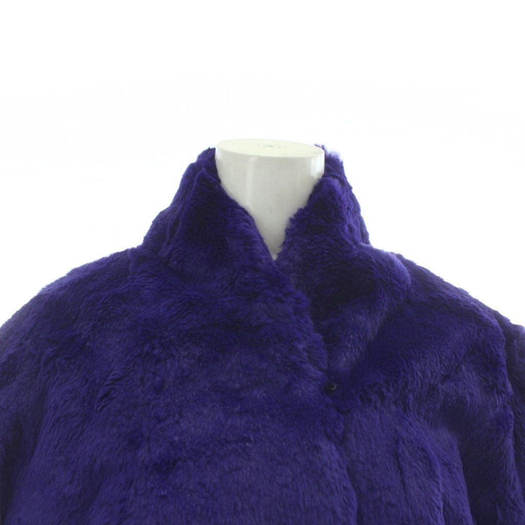 ノーブランド ファーコート アウター 毛皮 シェアードミンク ショート