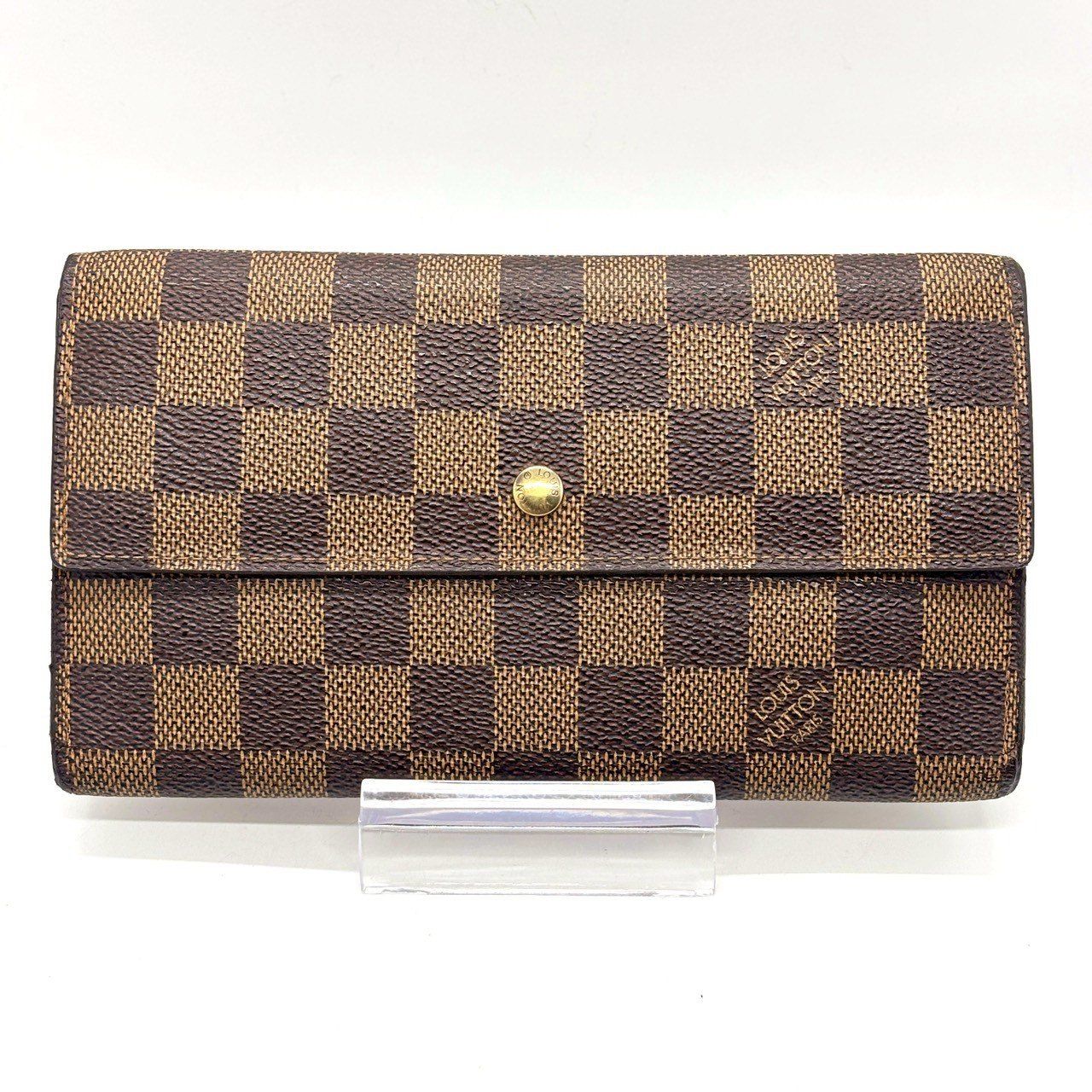品よく整う毎日】 LOUIS VUITTON ルイヴィトン ダミエ ポルトフォイユ 