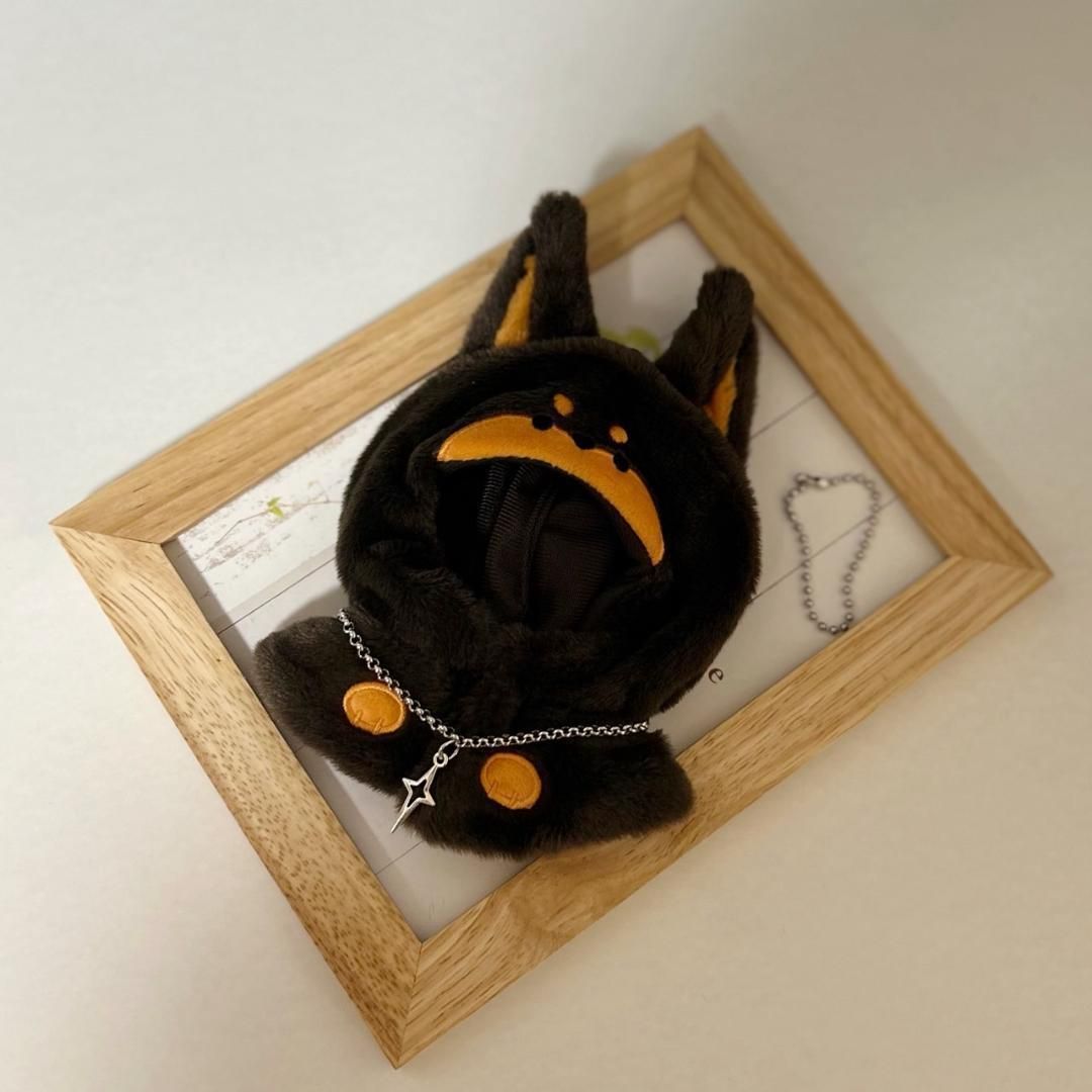 めっぷ〜ぬい服 10-12cm ぬい服 ぬいぐるみ服 いつぬい もこもこ フード付きポンチョ