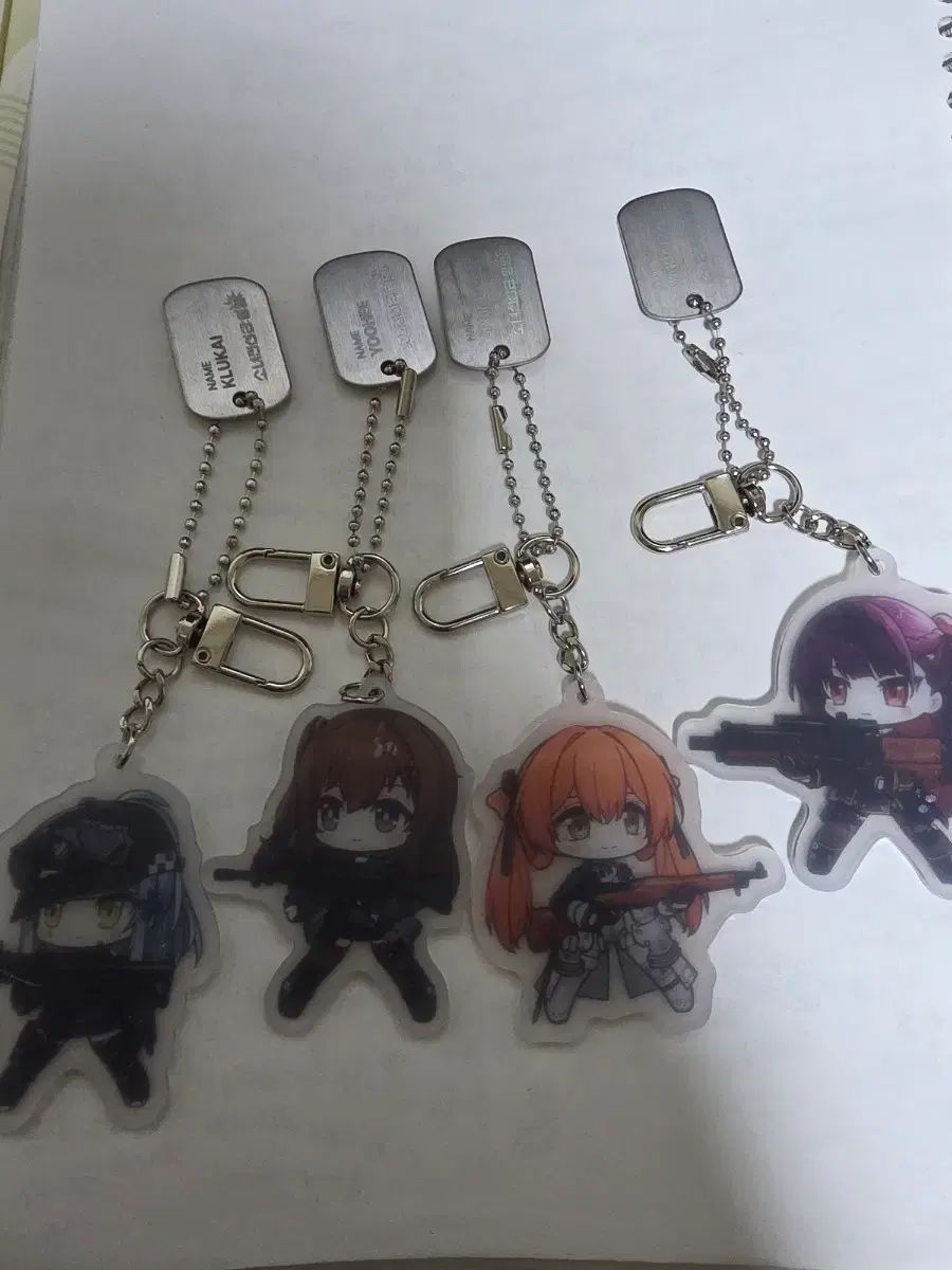 少女前線2 コラボ キーホルダー