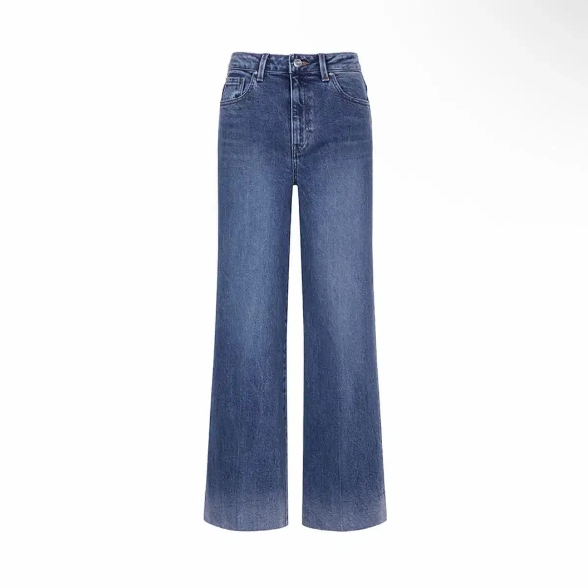 GUESS SUJI デニム ズボン ワイド パンツ