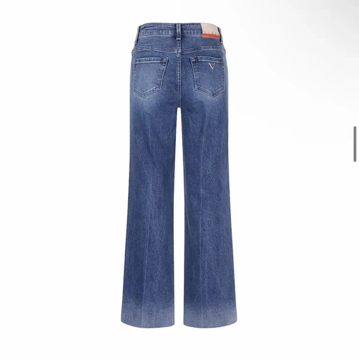 GUESS SUJI デニム ズボン ワイド パンツ