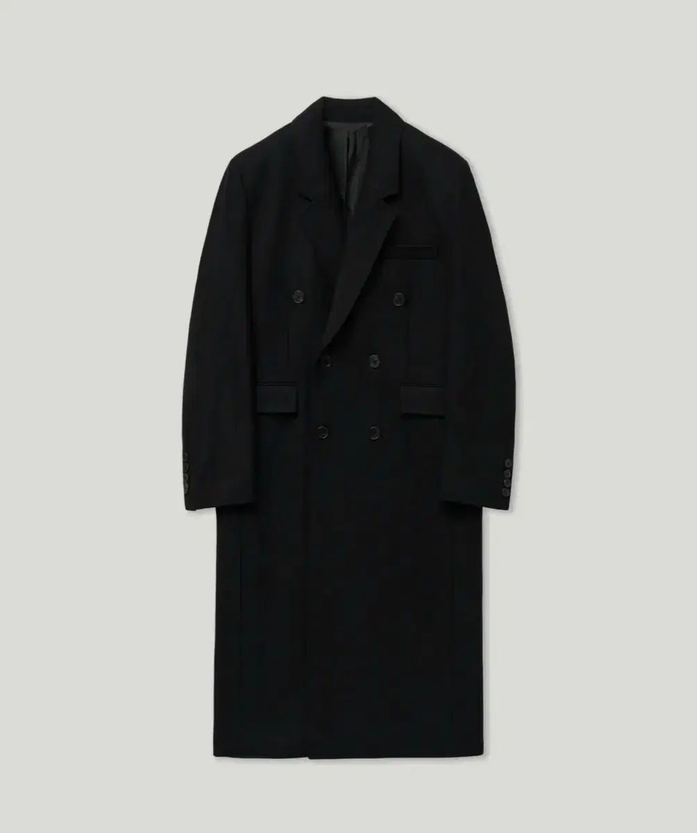 LMOOD エルムード グレーホエール ダブルコート フェルト ブラック 48