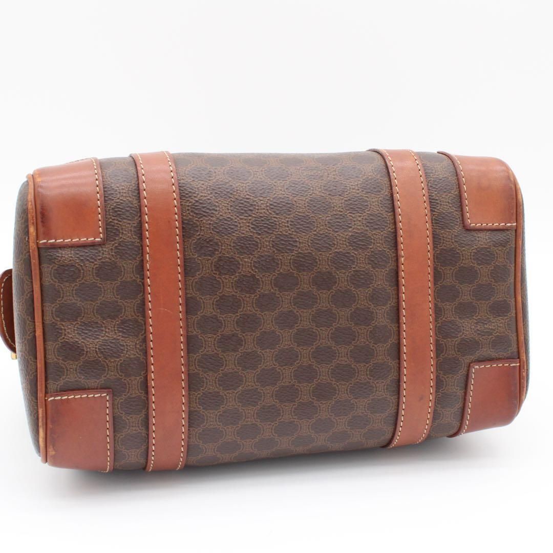 美品】CELINE セリーヌ マカダム柄 ミニボストンバッグ 25 トリオンフ