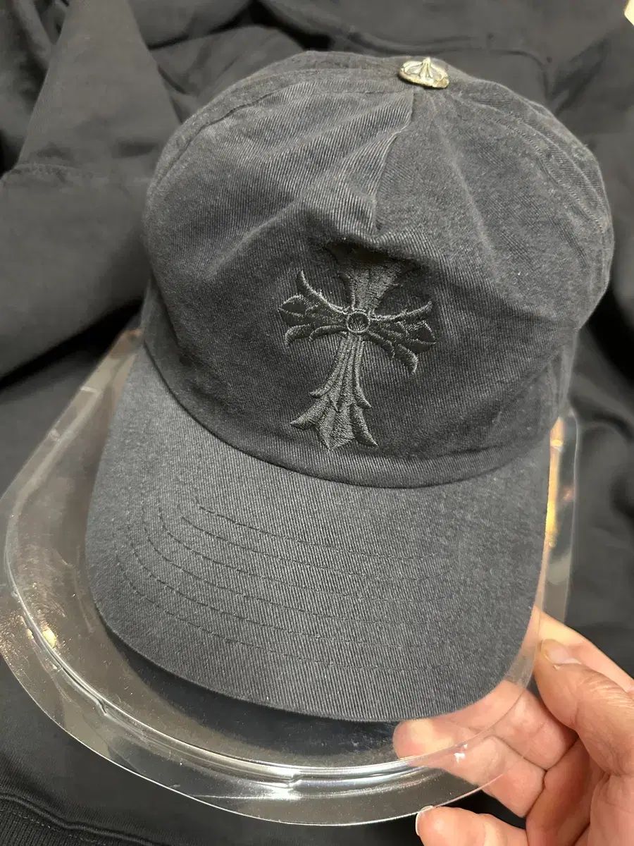 クロムハーツ アカシ 90 s BIGクロス ベースボールキャップ ♥品