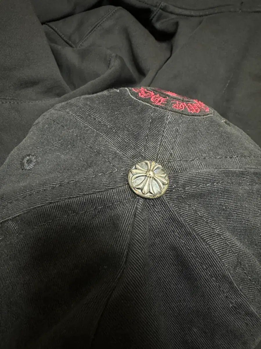 クロムハーツ アカシ 90 s BIGクロス ベースボールキャップ